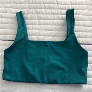 Girlfriend Collective Teal Bra